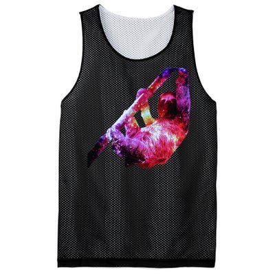 Galaxy Sloth Nebula Mesh Reversible Basketball Jersey Tank