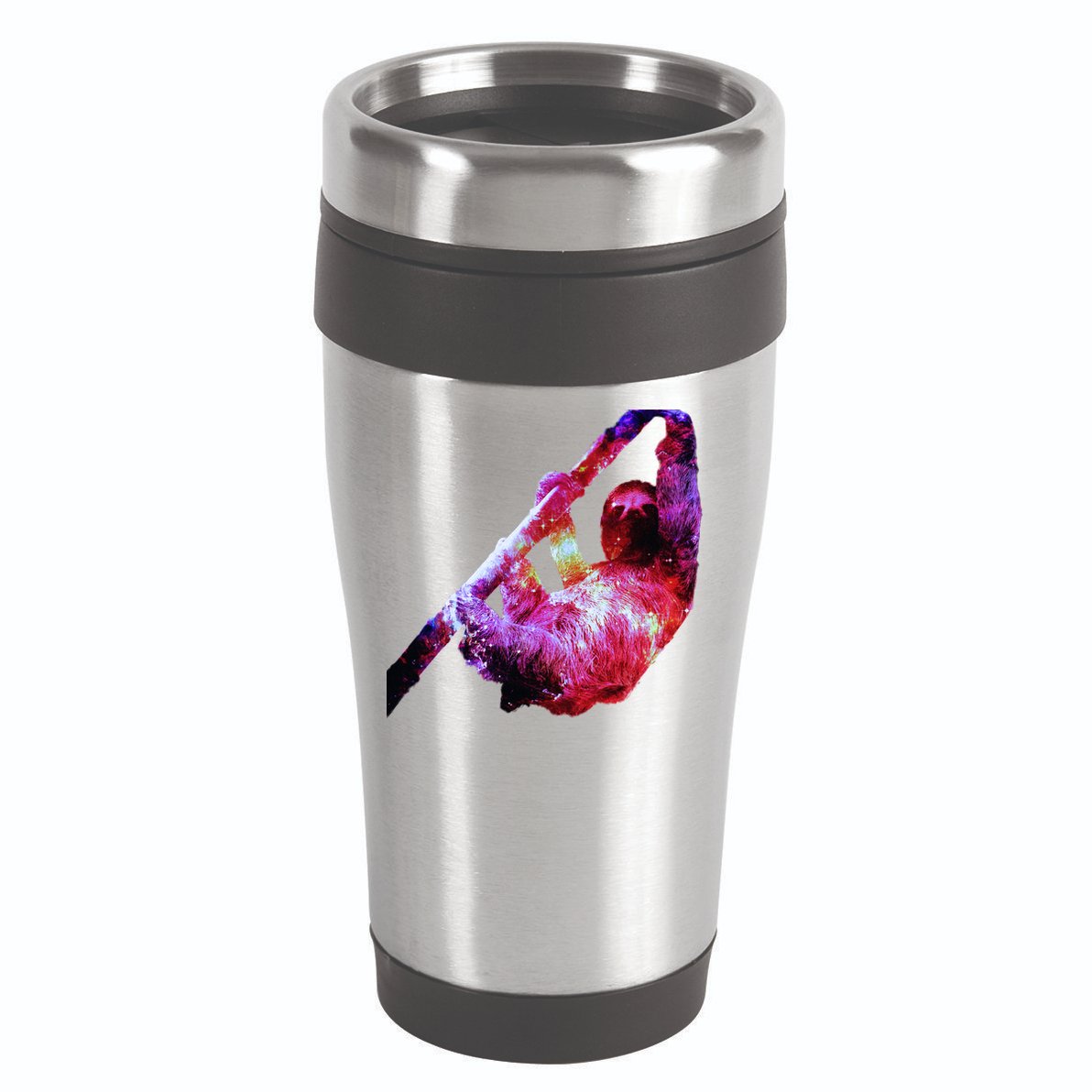 Galaxy Sloth Nebula 16oz Travel Tumbler