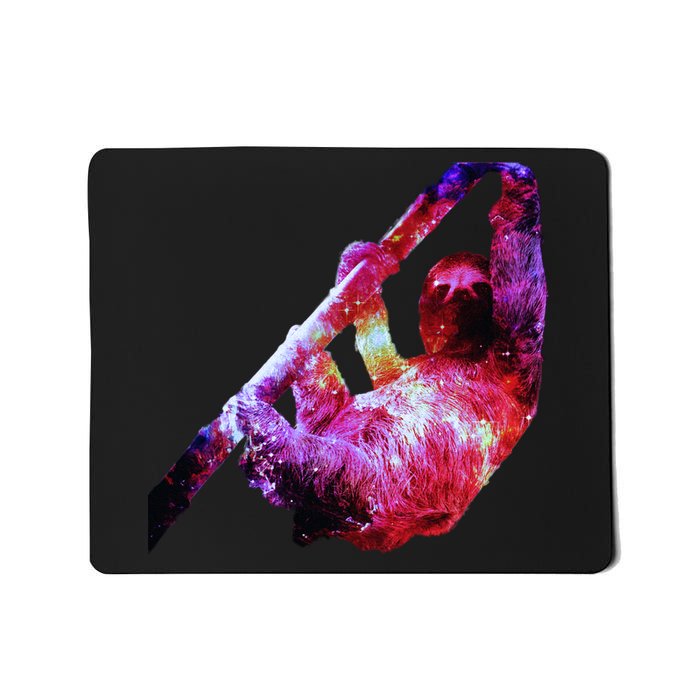 Galaxy Sloth Nebula Mousepad