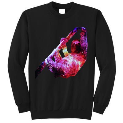 Galaxy Sloth Nebula Tall Sweatshirt