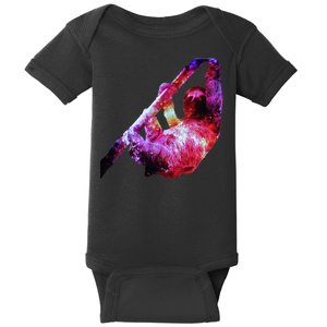 Galaxy Sloth Nebula Baby Bodysuit