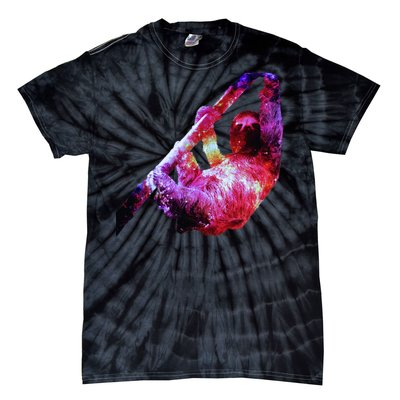 Galaxy Sloth Nebula Tie-Dye T-Shirt