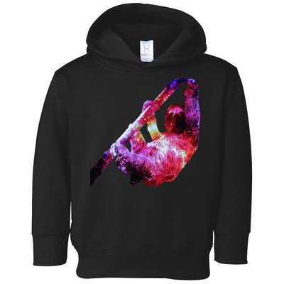 Galaxy Sloth Nebula Toddler Hoodie