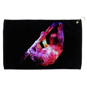 Galaxy Sloth Nebula Grommeted Golf Towel