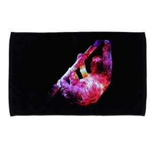 Galaxy Sloth Nebula Microfiber Hand Towel