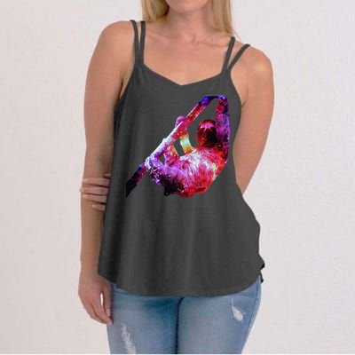 Galaxy Sloth Nebula Women's Strappy Tank