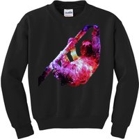 Galaxy Sloth Nebula Kids Sweatshirt