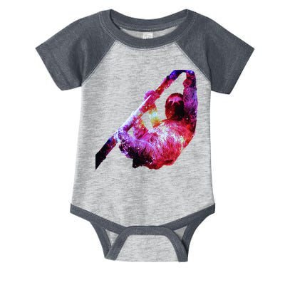 Galaxy Sloth Nebula Infant Baby Jersey Bodysuit