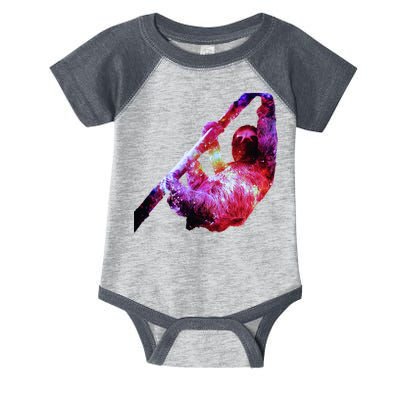 Galaxy Sloth Nebula Infant Baby Jersey Bodysuit