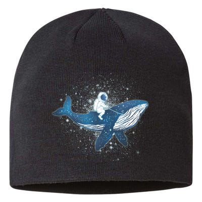 Galaxy Space Astronaut Whale Sustainable Beanie