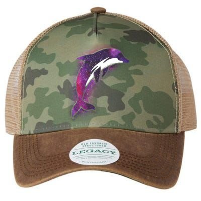 Galaxy Stars Dolphin Legacy Tie Dye Trucker Hat