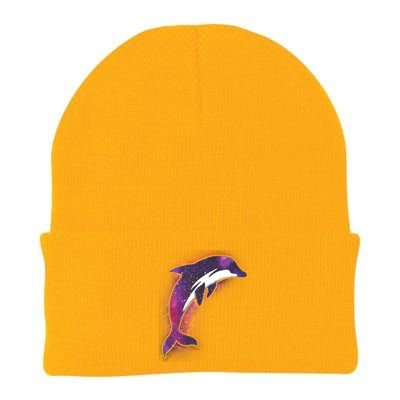 Galaxy Stars Dolphin Knit Cap Winter Beanie