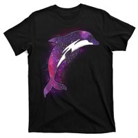 Galaxy Stars Dolphin T-Shirt