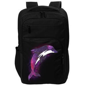 Galaxy Stars Dolphin Impact Tech Backpack