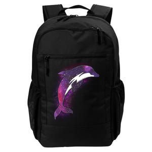 Galaxy Stars Dolphin Daily Commute Backpack