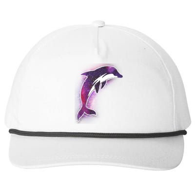 Galaxy Stars Dolphin Snapback Five-Panel Rope Hat