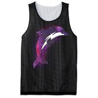 Galaxy Stars Dolphin Mesh Reversible Basketball Jersey Tank