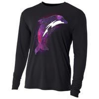 Galaxy Stars Dolphin Cooling Performance Long Sleeve Crew