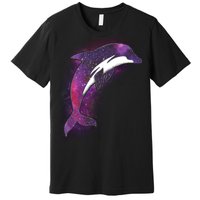 Galaxy Stars Dolphin Premium T-Shirt