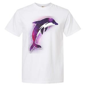 Galaxy Stars Dolphin Garment-Dyed Heavyweight T-Shirt