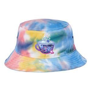 Galaxy Tea Cool Space Graphic Tie Dye Newport Bucket Hat