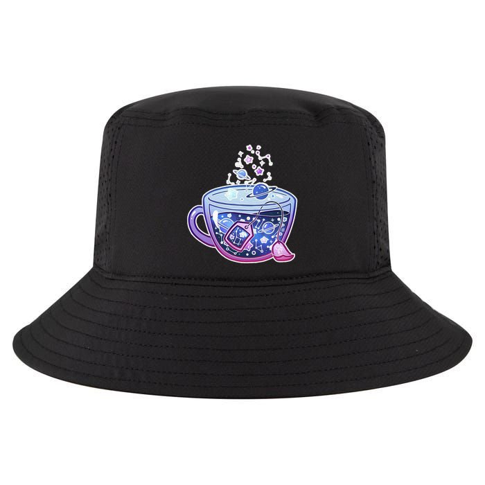 Galaxy Tea Cool Space Graphic Cool Comfort Performance Bucket Hat