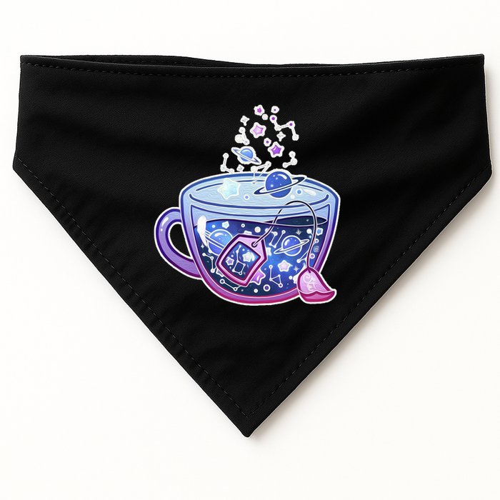 Galaxy Tea Cool Space Graphic USA-Made Doggie Bandana