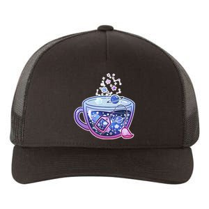 Galaxy Tea Cool Space Graphic Yupoong Adult 5-Panel Trucker Hat