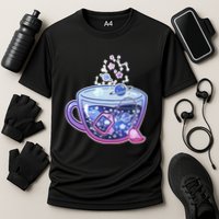 Galaxy Tea Cool Space Graphic Performance Shirt