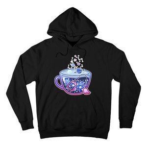 Galaxy Tea Cool Space Graphic Hoodie