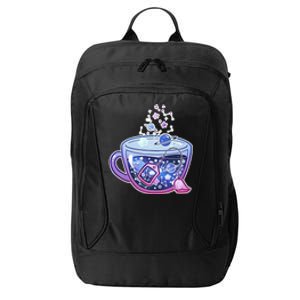 Galaxy Tea Cool Space Graphic City Backpack