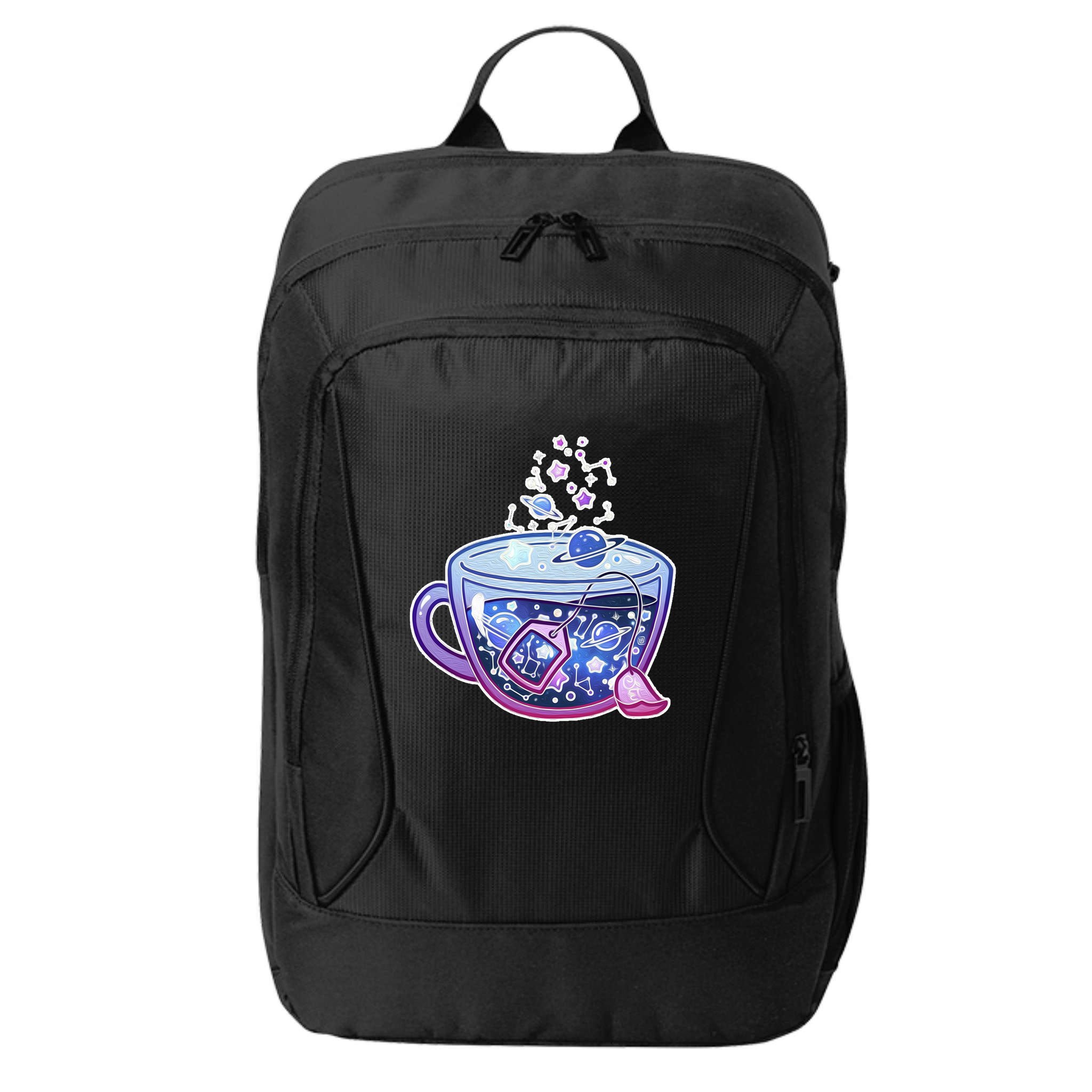 Galaxy Tea Cool Space Graphic City Backpack