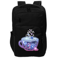 Galaxy Tea Cool Space Graphic Impact Tech Backpack