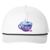 Galaxy Tea Cool Space Graphic Snapback Five-Panel Rope Hat