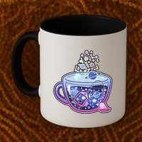 Galaxy Tea Cool Space Graphic Mug