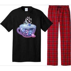 Galaxy Tea Cool Space Graphic Pajama Set