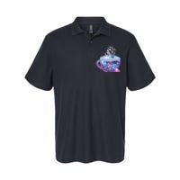 Galaxy Tea Cool Space Graphic Softstyle Adult Sport Polo