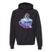 Galaxy Tea Cool Space Graphic Premium Hoodie