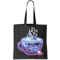 Galaxy Tea Cool Space Graphic Tote Bag