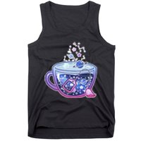 Galaxy Tea Cool Space Graphic Tank Top