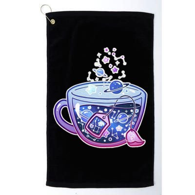 Galaxy Tea Cool Space Graphic Platinum Collection Golf Towel