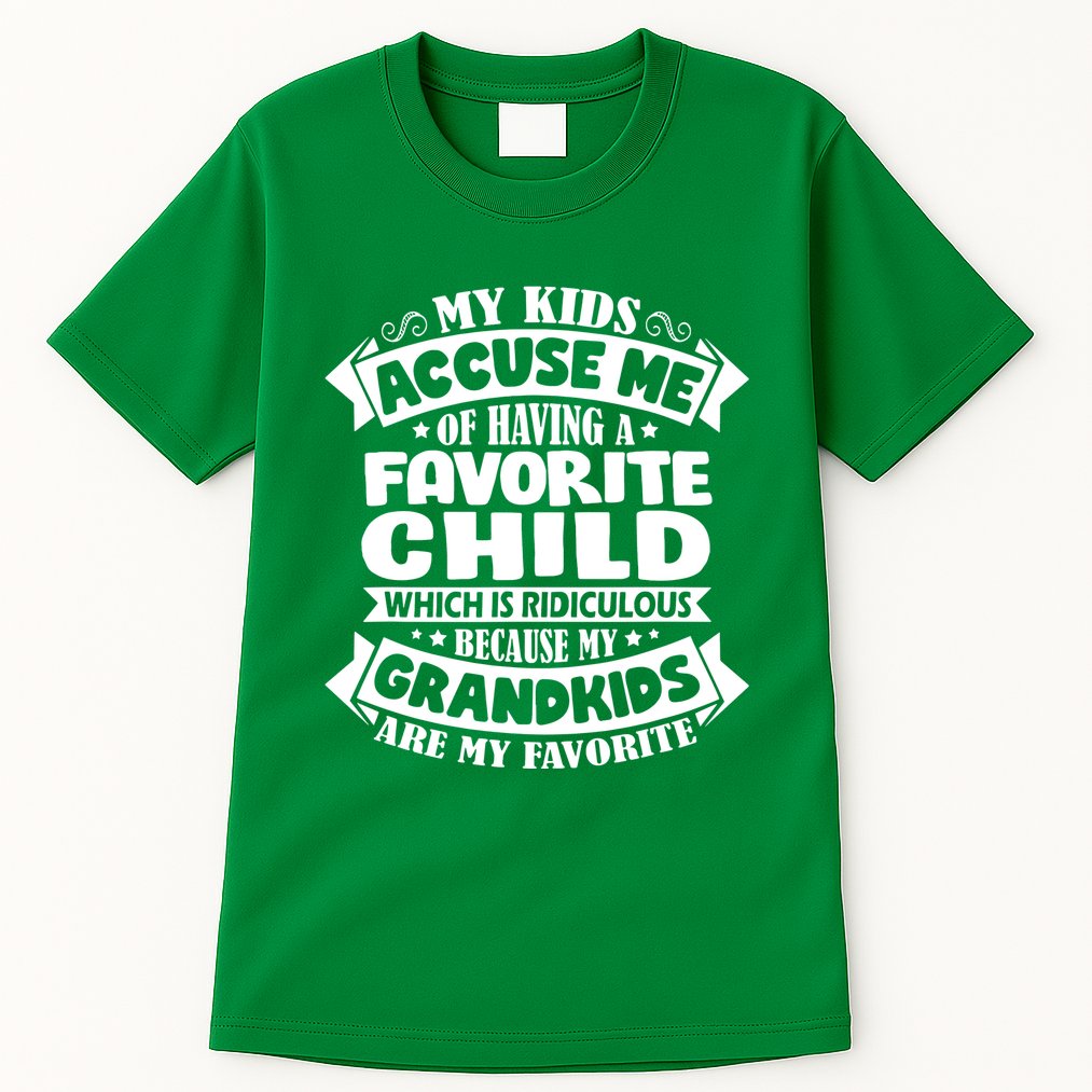 Grandkids Are My Favorite Funny Grandparents Gift Tall T-Shirt