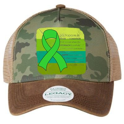 Gastric Awareness Month Funny Gift Definition Of Gastroparesis Gift Legacy Tie Dye Trucker Hat
