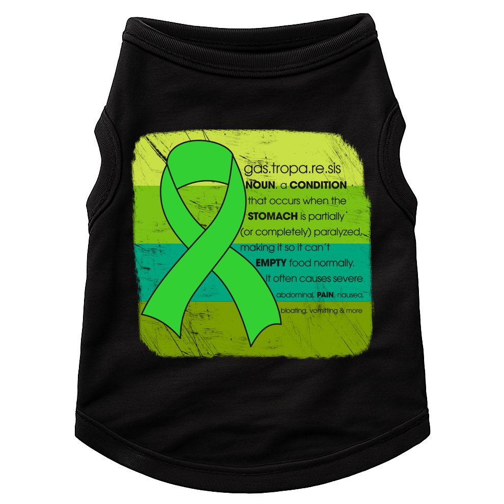 Gastric Awareness Month Funny Gift Definition Of Gastroparesis Gift Doggie Tank
