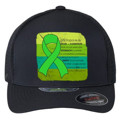 Gastric Awareness Month Funny Gift Definition Of Gastroparesis Gift Flexfit Unipanel Trucker Cap
