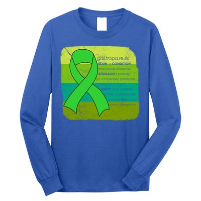 Gastric Awareness Month Funny Gift Definition Of Gastroparesis Gift Long Sleeve Shirt