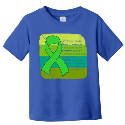 Gastric Awareness Month Funny Gift Definition Of Gastroparesis Gift Toddler T-Shirt