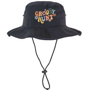 Groovy Aunt Matching Family 1st Birthday Party Legacy Cool Fit Booney Bucket Hat