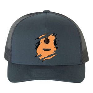 Guitar Acoustic Music Guitarist Musician Gift Yupoong Adult 5-Panel Trucker Hat