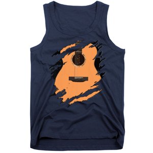 Guitar Acoustic Music Guitarist Musician Gift Tank Top